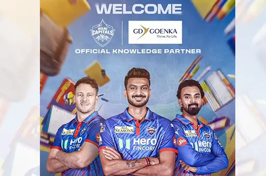 GD Goenka is now the Official Knowledge Partner of Delhi Capitals