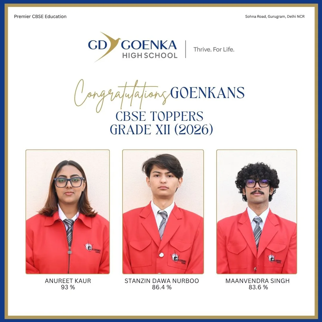 Leading the Way with the Distinguished Toppers of Grade XII