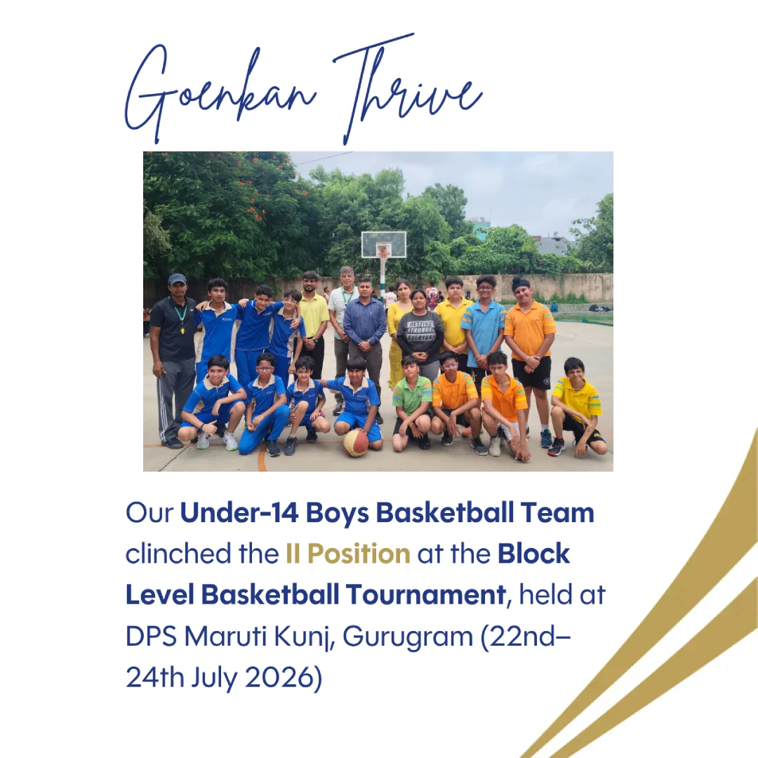Under-14 Boys Basketball Team